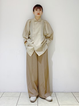 「KBF（ケイビーエフ）のアイテム（ブレスレット）」を使った、AKARIさん（レディース・159cm）の夏コーディネート