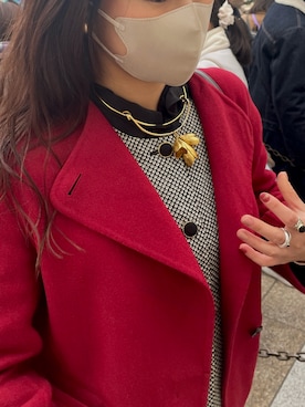 「JW Anderson（ジェイダブリューアンダーソン）のアイテム（ジャケット/アウター）」を使った、bbeetle24さん（レディース・161cm）の冬コーディネート