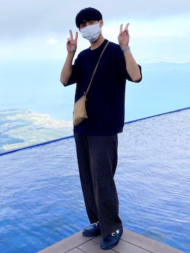 「SHIPS any（シップス エニィ）のアイテム」を使った、ふーごさん（メンズ・173cm）の秋コーディネート