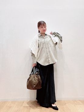 umechiさん（骨格ナチュラル・レディース・150cm）の秋コーディネート