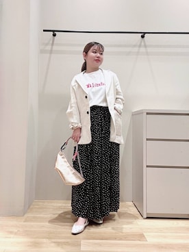 「URBAN RESEARCH（アーバンリサーチ）のアイテム（テーラードジャケット）」を使った、umechiさん（レディース・150cm）の春コーディネート