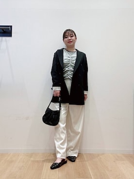 umechiさん（レディース・150cm）の冬コーディネート