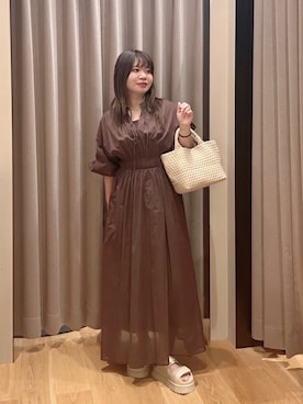 umechiさん（レディース・150cm）の春コーディネート