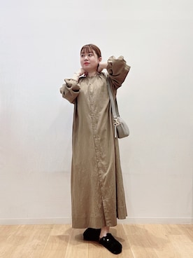 「秋服」｜「アイテム（サンダル）」を使った、umechiさん（レディース・150cm）の秋コーディネート