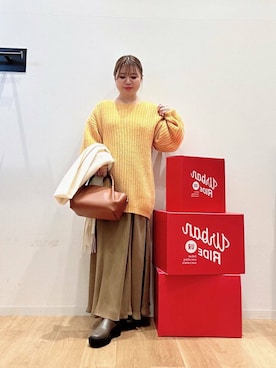 umechiさん（レディース・150cm）の冬コーディネート