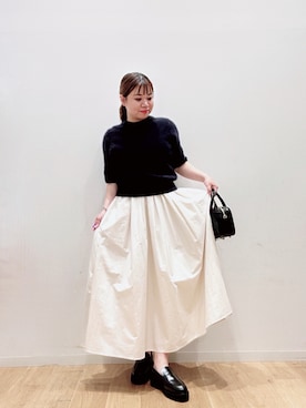 umechiさん（骨格ナチュラル・レディース・150cm）の秋コーディネート