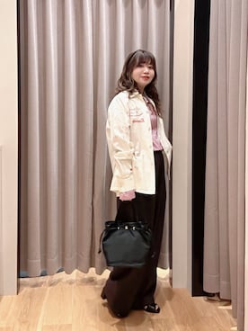 umechiさん（レディース・150cm）の春コーディネート