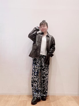 umechiさん（レディース・150cm）の冬コーディネート