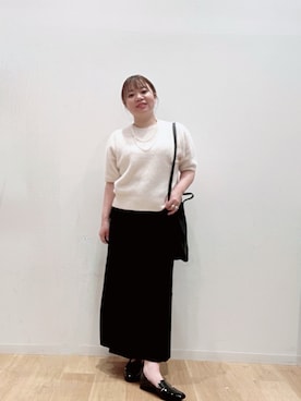 「アイテム（スカート）」を使った、umechiさん（レディース・150cm）の夏コーディネート