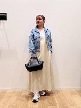 「ASICS（アシックス）のASICS　GEL-KAYANO 14（スニーカー）」を使った、umechiさん（レディース・150cm）の秋コーディネート