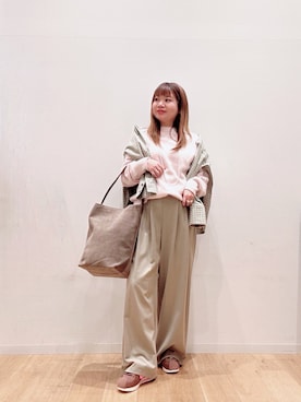 「URBAN RESEARCH（アーバンリサーチ）のアイテム（パンツ）」を使った、umechiさん（レディース・150cm）の秋コーディネート