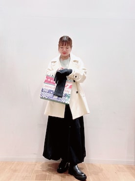 「アイテム（その他アウター）」を使った、umechiさん（レディース・150cm）の秋コーディネート