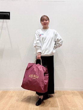 「アイテム（スウェット）」を使った、umechiさん（レディース・150cm）の夏コーディネート