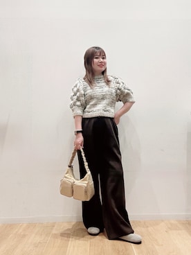 umechiさん（骨格ナチュラル・レディース・150cm）の秋コーディネート