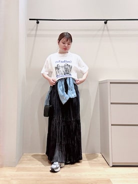 「ITTI（イッチ）のアイテム」を使った、umechizuさん（レディース・150cm）の夏コーディネート