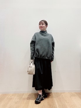 「アイテム（シューズ）」を使った、umechiさん（レディース・150cm）の秋コーディネート
