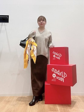 umechiさん（レディース・150cm）の冬コーディネート