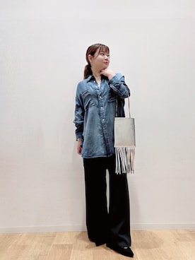 umechiさん（骨格ナチュラル・レディース・150cm）の秋コーディネート