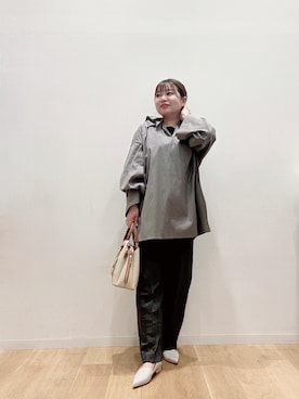 umechiさん（骨格ナチュラル・レディース・150cm）の秋コーディネート