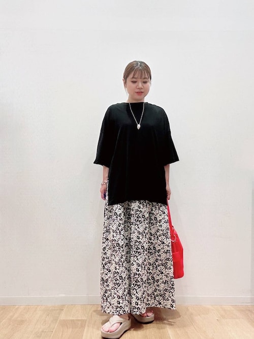 URBAN RESEARCH tシャツ 強撚天竺LOOSE Tシャツ レディース