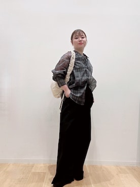「URBAN RESEARCH（アーバンリサーチ）のアイテム」を使った、umechiさん（レディース・150cm）の夏コーディネート
