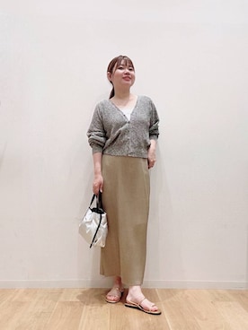 「LAOCOONTE（ラオコンテ）のアイテム（サンダル）」を使った、umechiさん（レディース・150cm）の夏コーディネート