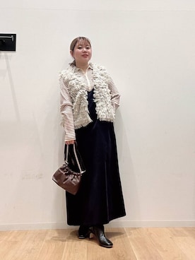 umechiさん（レディース・150cm）の冬コーディネート