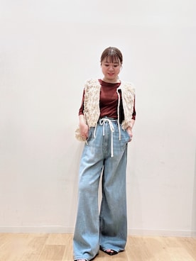 「KBF（ケイビーエフ）のアイテム」を使った、umechiさん（レディース・150cm）の夏コーディネート