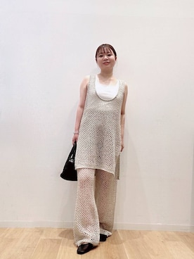 「アイテム（パンプス）」を使った、umechizuさん（レディース・150cm）の夏コーディネート