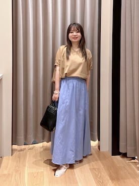 「RODE SKO（ロデスコ）のアイテム（シューズ）」を使った、umechiさん（レディース・150cm）の春コーディネート