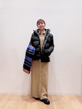 「アイテム（その他アウター）」を使った、umechiさん（レディース・150cm）の秋コーディネート