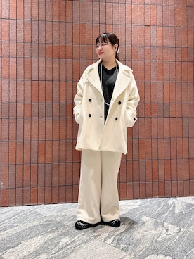 umechiさん（レディース・150cm）の冬コーディネート