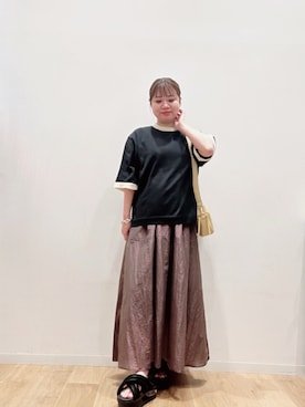 「アイテム（サンダル）」を使った、umechiさん（レディース・150cm）の夏コーディネート