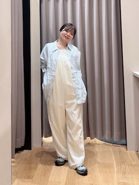 「URBAN RESEARCH（アーバンリサーチ）のERICKA NICOLAS BEGAY　NPN-01（ネックレス、シルバー系）」を使った、umechiさん（レディース・150cm）の春コーディネート