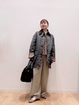 「アイテム（バレエシューズ）」を使った、umechiさん（レディース・150cm）の秋コーディネート