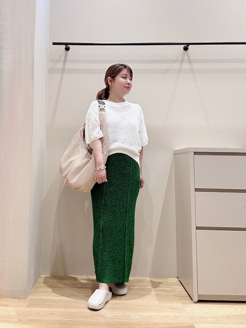 【関税＆送料込み】Moschino Shetland Knit Skirt Moschino Shetland Skirt | Blue | FARFETCH HK