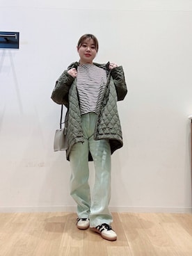 「URBAN RESEARCH（アーバンリサーチ）のアイテム（ダウンジャケット/コート）」を使った、umechiさん（レディース・150cm）の冬コーディネート