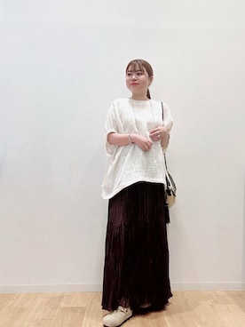 「アイテム（その他トップス）」を使った、umechiさん（レディース・150cm）の夏コーディネート