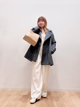 「アイテム（その他アウター）」を使った、umechiさん（レディース・150cm）の冬コーディネート