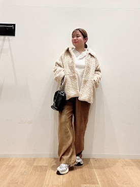 umechiさん（レディース・150cm）の冬コーディネート