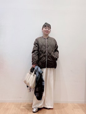 「イエベ春」｜umechiさん（レディース・150cm）の冬コーディネート