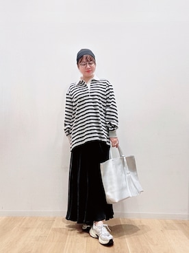 「アイテム（ヘアバンド）」を使った、umechiさん（レディース・150cm）の秋コーディネート