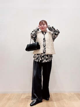 「アイテム（その他アウター）」を使った、umechiさん（レディース・150cm）の秋コーディネート