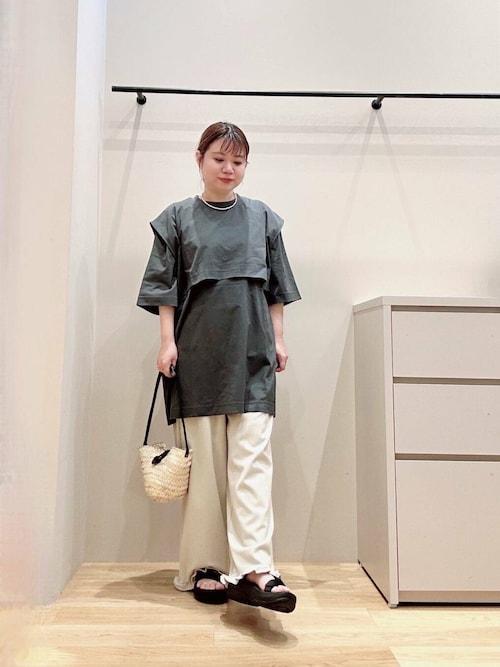 セール】layered big tee（Tシャツ/カットソー）｜LAATO（ラート