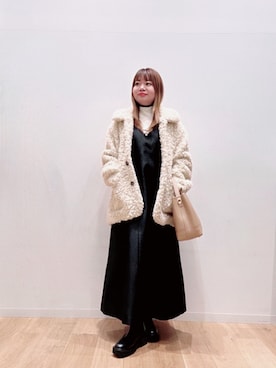 「アイテム（テーラードジャケット）」を使った、umechiさん（レディース・150cm）の秋コーディネート