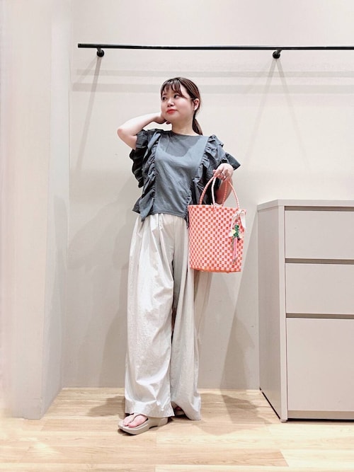 frill frill tee（Tシャツ/カットソー）｜LAATO（ラート）の