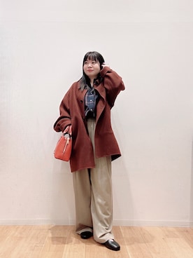 「イエベ春」｜umechiさん（レディース・150cm）の冬コーディネート