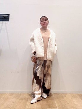 umechiさん（レディース・150cm）の冬コーディネート