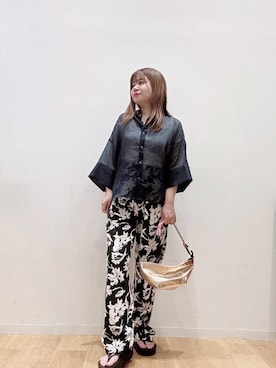 「URBAN RESEARCH（アーバンリサーチ）のアイテム（タンクトップ）」を使った、umechiさん（レディース・150cm）の夏コーディネート