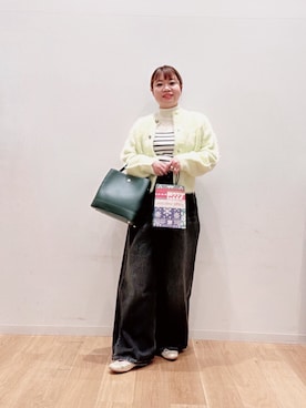 umechiさん（骨格ナチュラル・レディース・150cm）の冬コーディネート